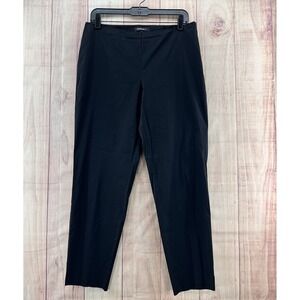 Lafayette 148 NY Womens Stanton Dress Pants Sz 8 Slim Fit Ankle Length Side Zip‎